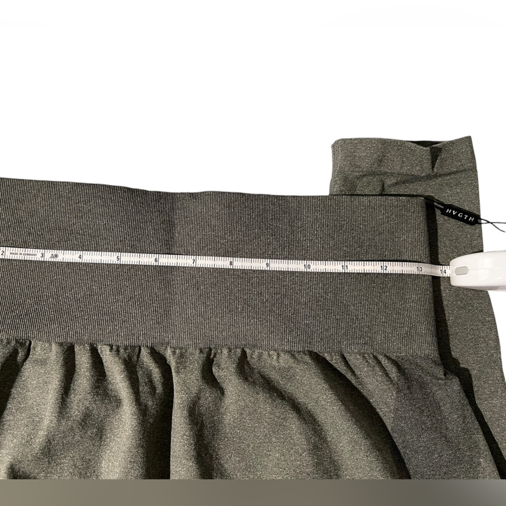 NVGTN Khaki Green Contour Seamless Leggings, size L - Picture 4 of 12
